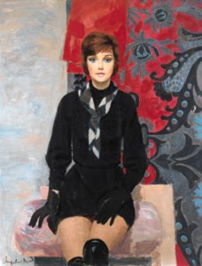 Jeune fille assise