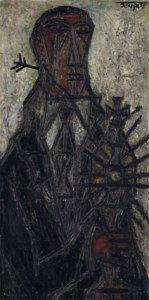 Francis Newton Souza, Untitled (The Prophet)