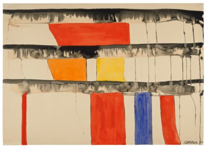 Red Squares, Black Bars