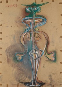 Nude with Green Hat