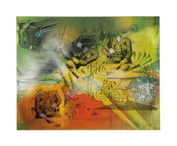 Sigmar Polke, Für den Dritten Stand bleiben nur noch die Krümel (For the third rank, there are only crumbs)