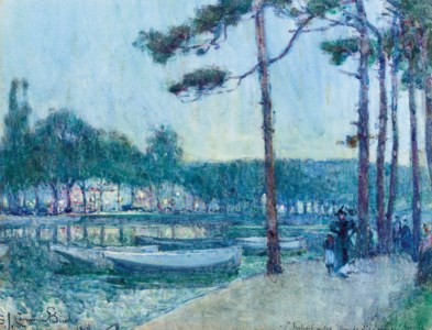 Twilight in the Bois de Boulogne