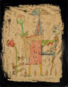 Amoureux dans un jardin