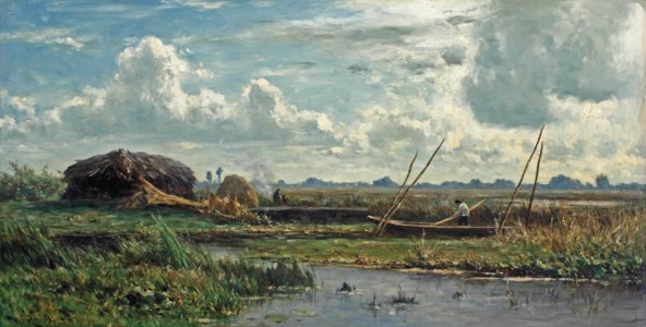 The reed cutters, Kortenhoef