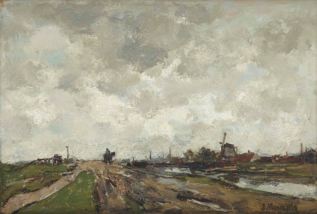 Along the canal