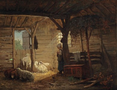 The young shepherdess