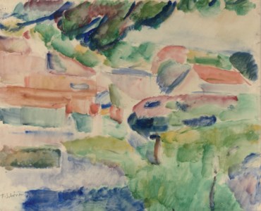 A village in summer