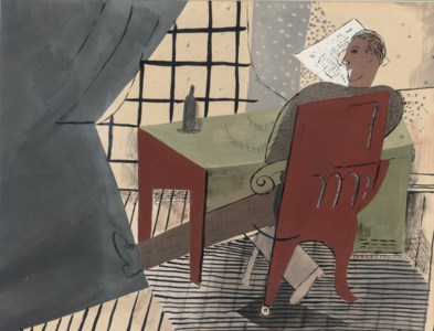 La lecture: a man reading