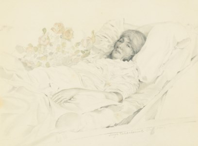 Portrait of the artist’s wife, Lydia Vytchegjanine (1889-1960)