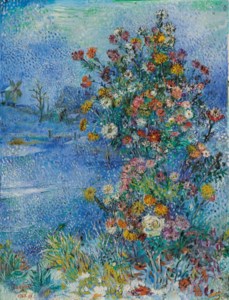 Flowers in the snow