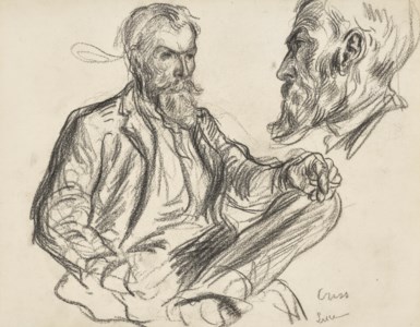 Portrait de Cross (Deux études de tête)