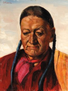 Portrait of a Native American Man