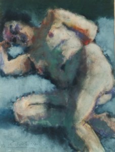 A reclining nude