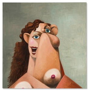 George Condo, The Banker's Wife