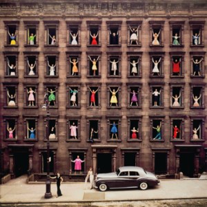 Girls in the Windows, New York City, 1960