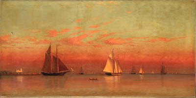 Francis Augustus Silva, Evening in Gloucester Harbor