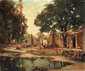 Negro Cabins