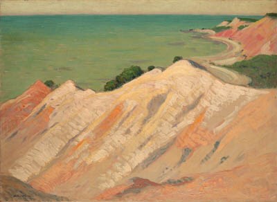 The Clay Cliff, Gay Head, Massachusetts