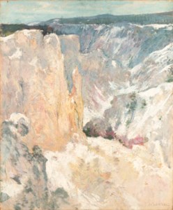 Canyon in the Yellowstone