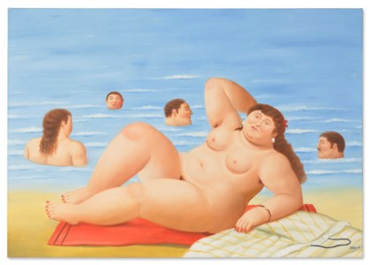Nude on the Beach