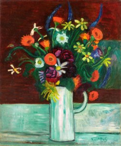 Bouquet de fleurs dans un vase