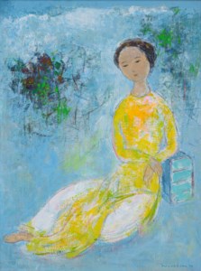 Jeune fille assise (Young Girl Sitting)