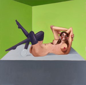 George Condo, The Showgirl