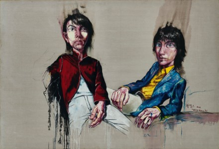 Zeng Fanzhi, Portrait of Two Men