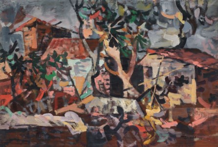 Landscape with Houses