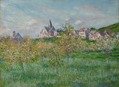 Printemps à Giverny, effet d'après-midi