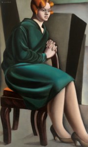 Tamara De Lempicka, Femme assise