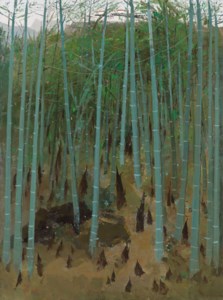 Wu Guanzhong, Spring Shoots Among Bamboos