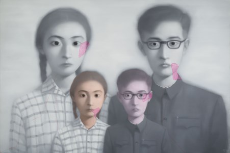 Zhang Xiaogang, Bloodline Series : The Big Family No. 10