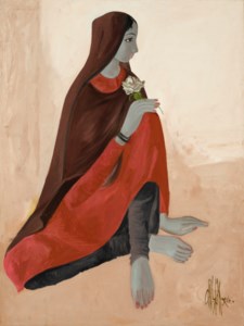 Untitled (Seated Lady)