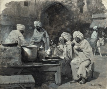 An Open-Air Restaurant, Lahore