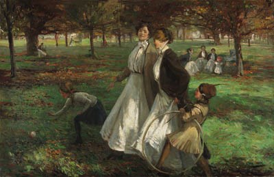 Autumn in Kensington Gardens