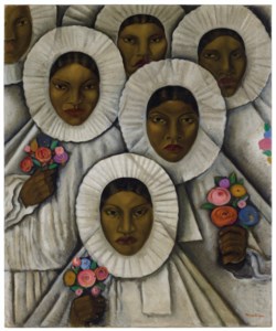 Untitled (Tehuanas in Traditional Huipil Grande Headdresses)