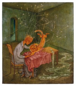 Remedios Varo, Simpatía (La rabia del gato)