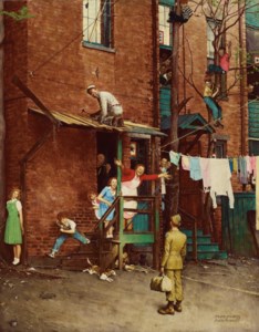 Norman Rockwell, The Homecoming