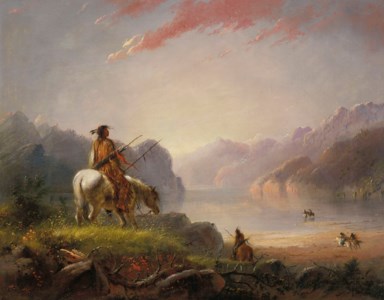 Sunset, Wind River