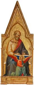 Saint Matthew - pinnacle to the San Giovanni Fuorcivitas Polyptych
