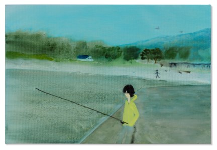 A Man Fishing