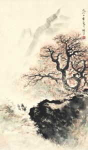 TRAVELING IN AN AUTUMN LANDSCAPE