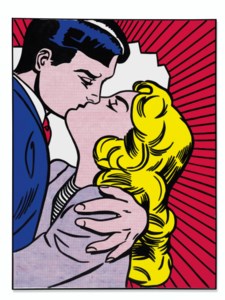 Roy Lichtenstein, Kiss III