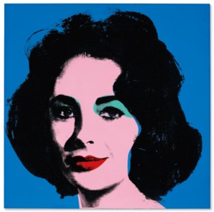 Andy Warhol, Liz [Early Colored Liz]