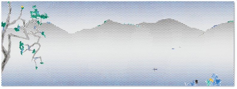 Roy Lichtenstein, Landscape with Boats