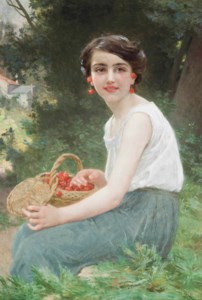 The cherry girl