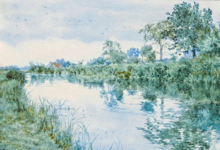 A peaceful stretch of the Cam