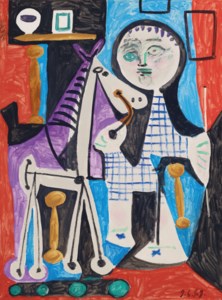 Pablo Picasso, Claude à deux ans