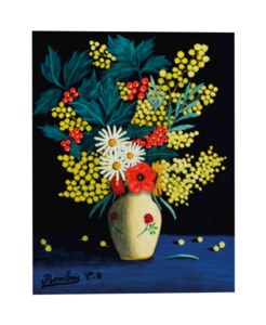 Fleurs dans un vase